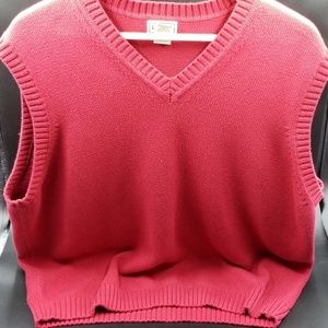 LL Bean  sweater vest